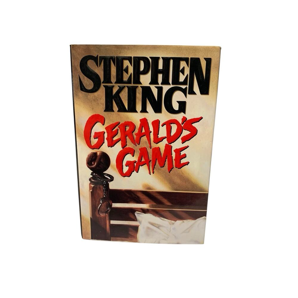 Stephen King Geralds Game 1st Edition 1992 Hardcover Viking Thriller
